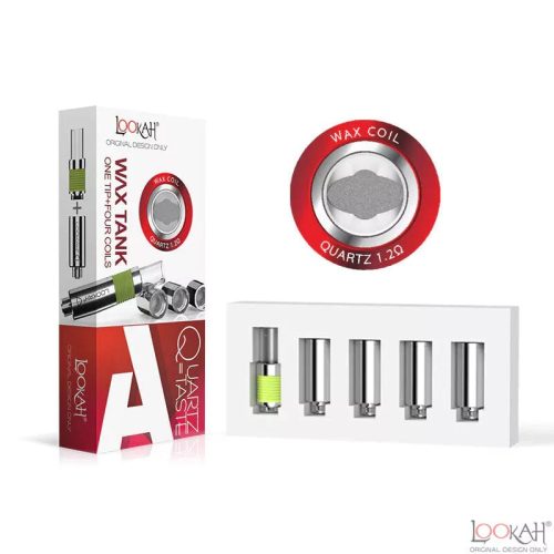 Lookah A Lookah 510 Quartz Coil - 4-Pack + Mouthpiece