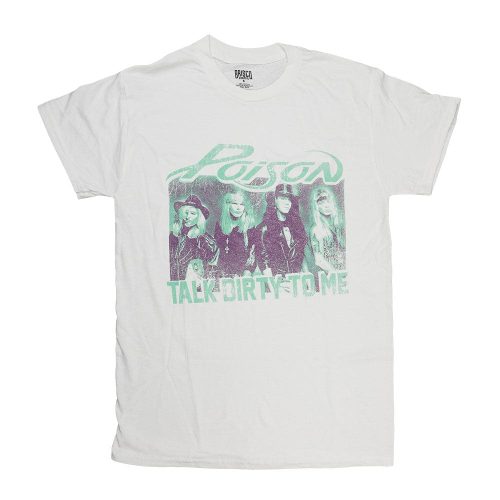 CannaDrop-AFG Apparel Medium Brisco Brands Poison Talk Dirty T-Shirt: Classic Rock Meets Comfort