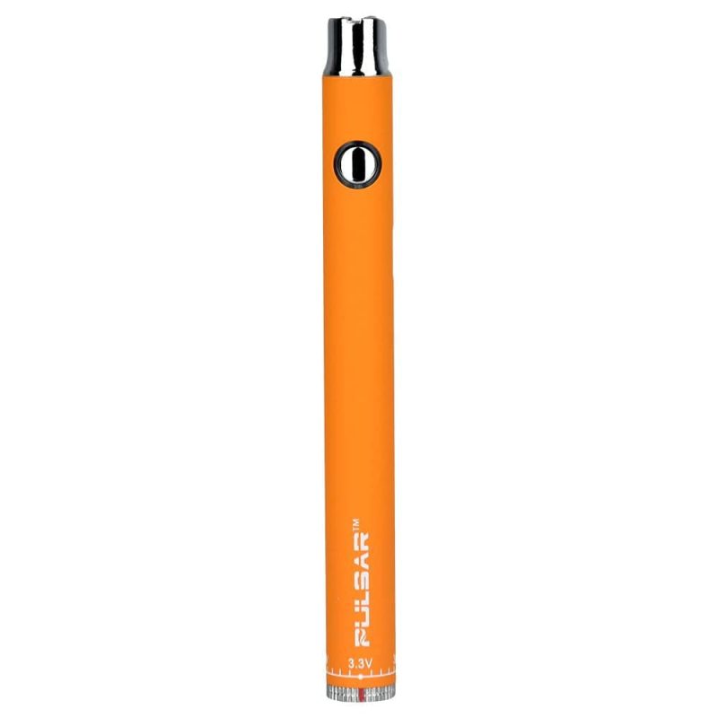 CannaDrop-AFG 510 Batteries Orange Pulsar Slim Spinner VV Twist Style Battery | 400mAh