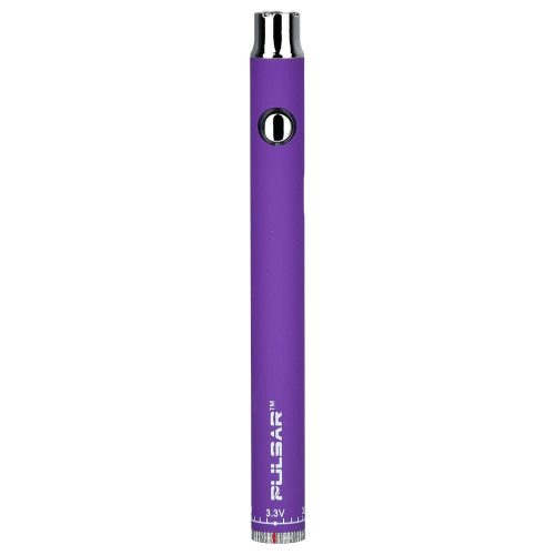 CannaDrop-AFG 510 Batteries Purple Pulsar Slim Spinner VV Twist Style Battery | 400mAh