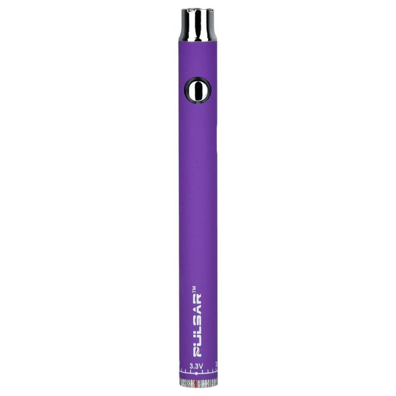 CannaDrop-AFG 510 Batteries Purple Pulsar Slim Spinner VV Twist Style Battery | 400mAh